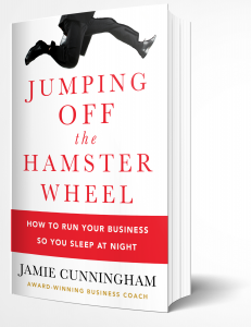 Hamster Wheel Book Mockup closeup